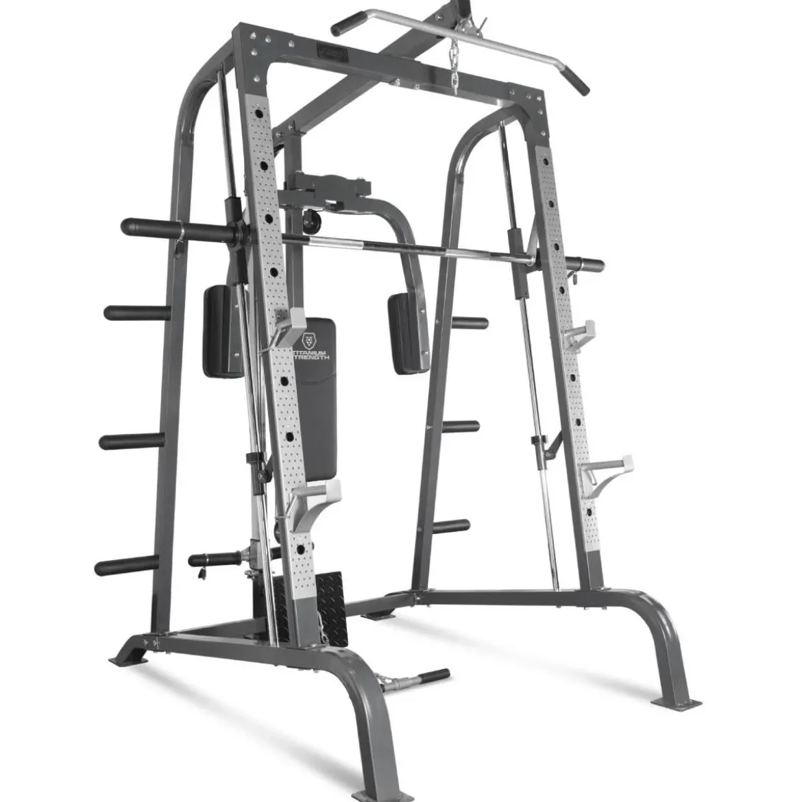 Multipower - Smith Machine Avec Poulie Haute et Basse