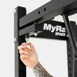 MyRack SpaceSaver Pliable V2 - Cage à Squat Configurable (Base)