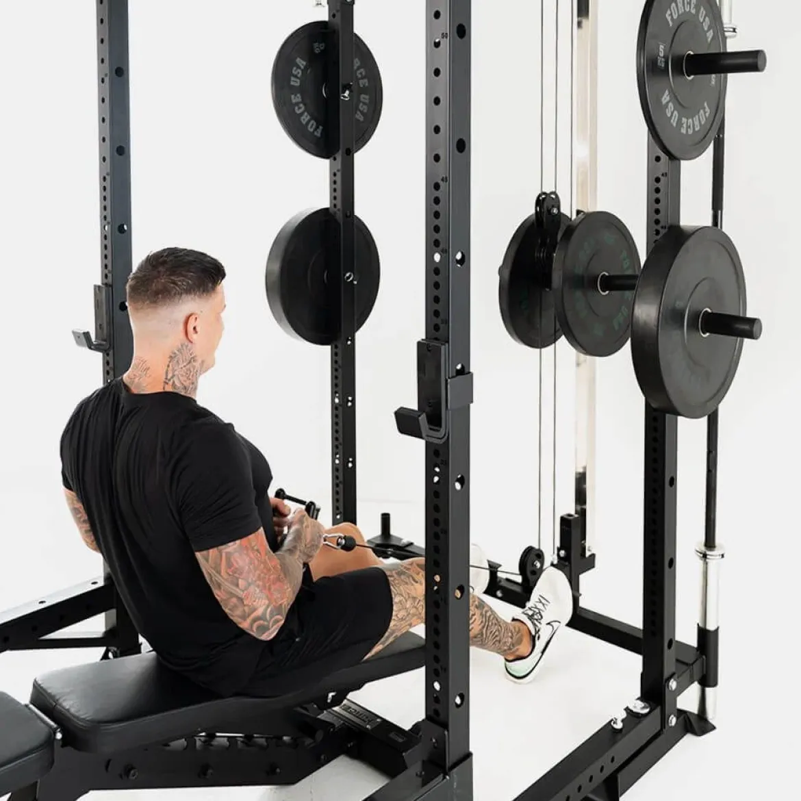 MyRack SpaceSaver Pliable V2 - Cage à Squat Configurable (Base)