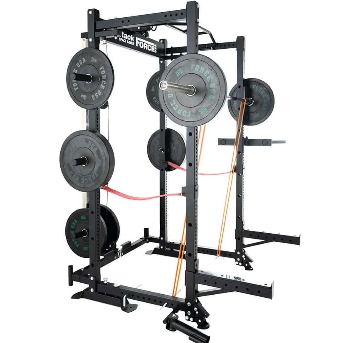 MyRack SpaceSaver Pliable V2 - Cage à Squat Configurable (Base)