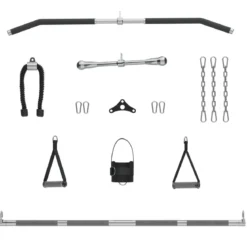 Poulie Double Réglable + Smith avec charges intégrées (2 x 90 kg) – FT90 pliable