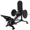 Presse à Jambes Debout, Hack Squat et Élévations des Mollets Professionnel - 3 en 1 Elite Series