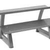 RACK DE 2 HAUTEURS POUR HALTÈRES HEXAGONAUX TS