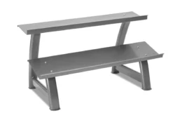 RACK DE 2 HAUTEURS POUR HALTÈRES HEXAGONAUX TS