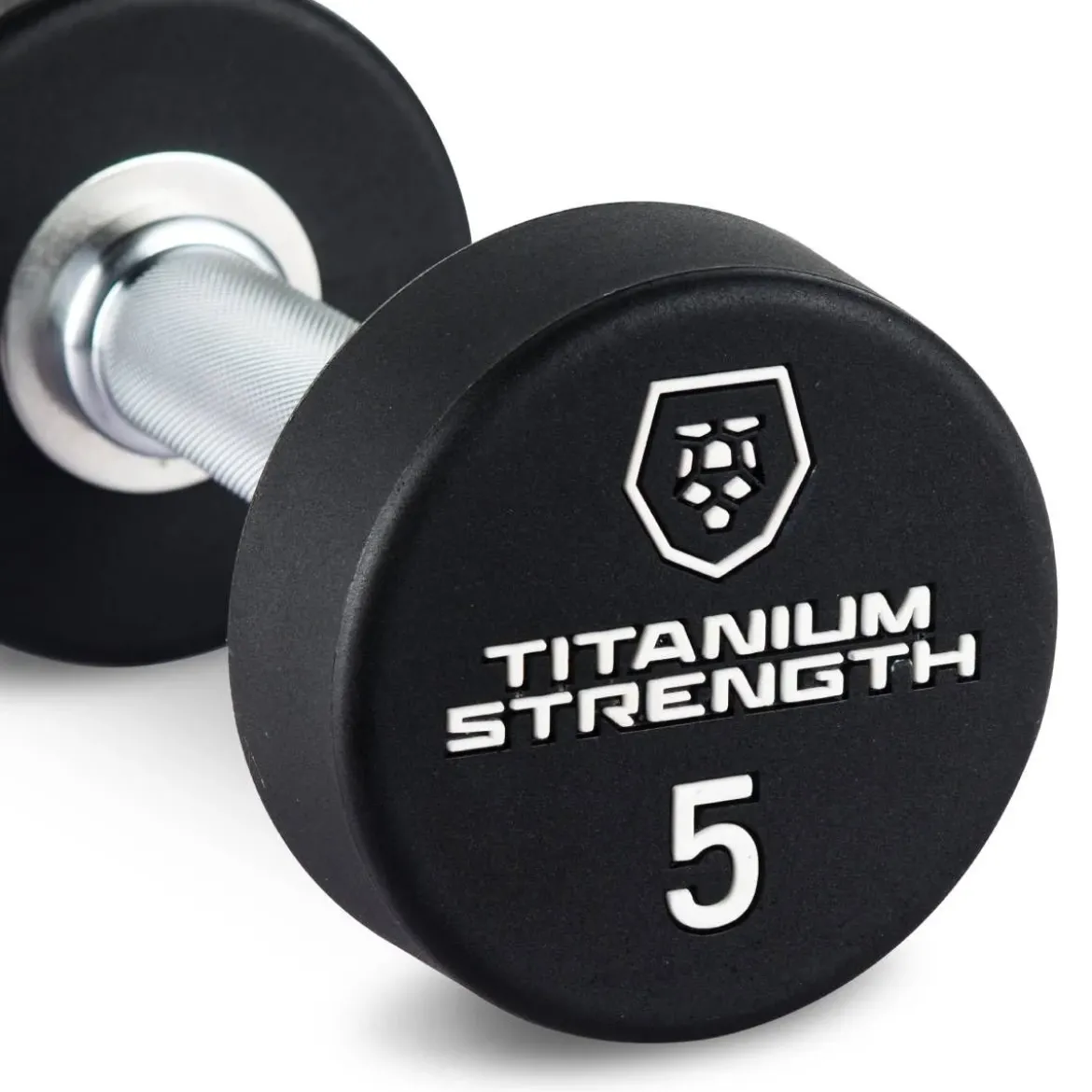 Set de Mancuernas Redondas Pro PU 2,5–25 kg + Rack