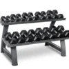 Set d'haltères hexagonaux 2- 20kg TH20 + Rack
