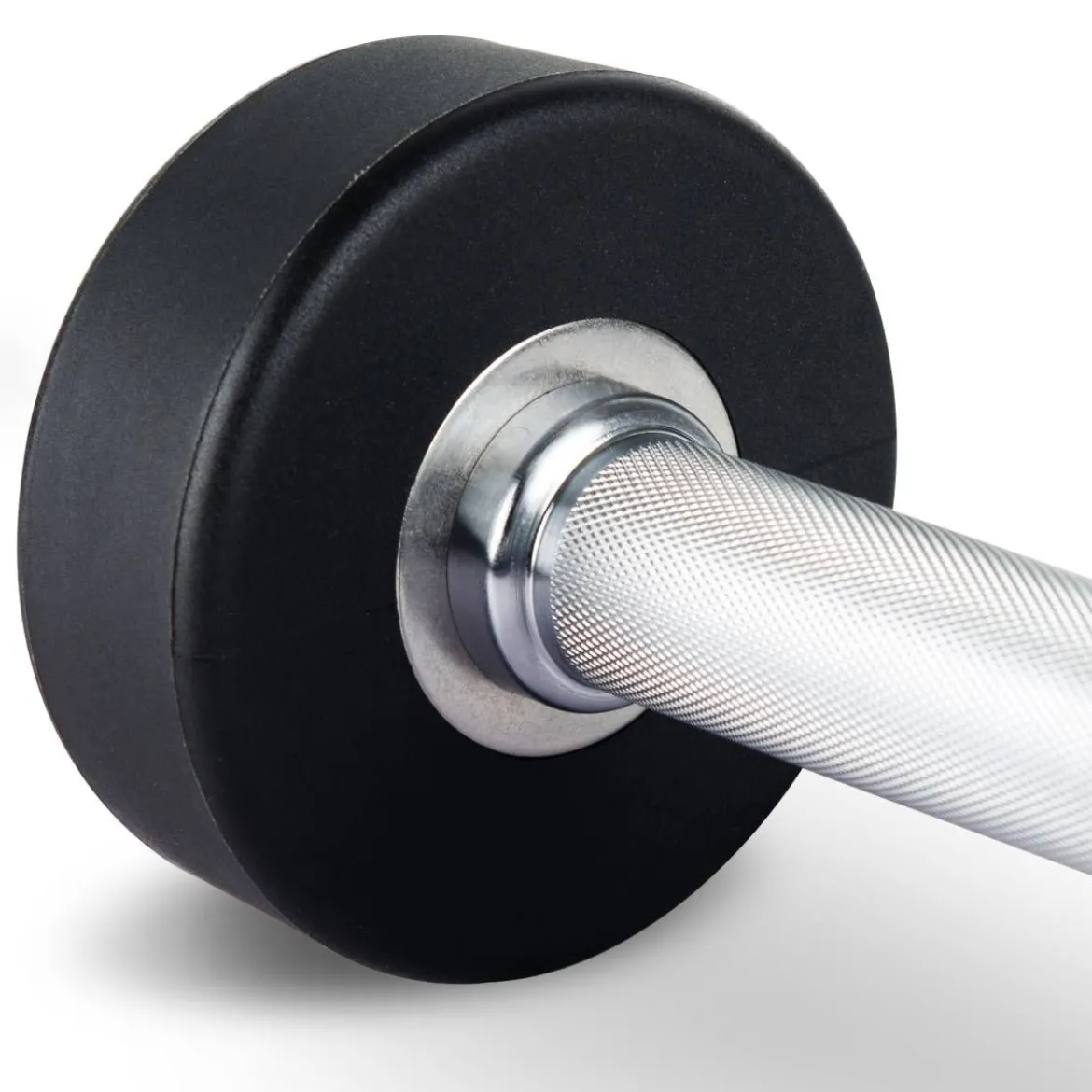 Set d’Haltères Ronds Pro PU 2,5–50 kg + 2 Racks