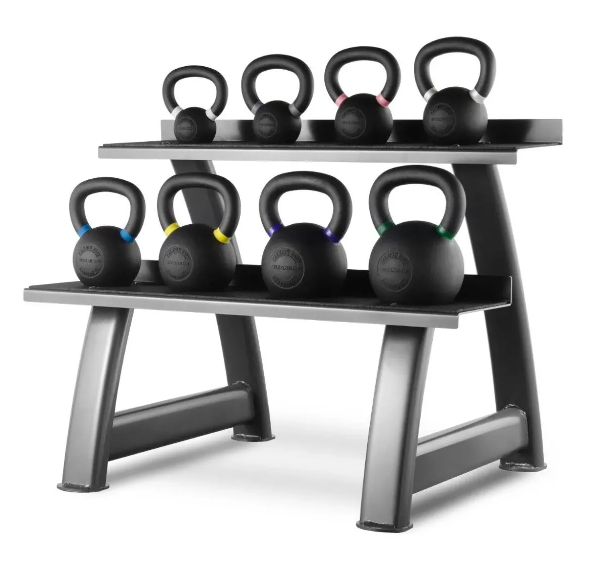 Set Kettlebells 4-24KG + Rack