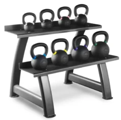 Set Kettlebells 4-24KG + Rack