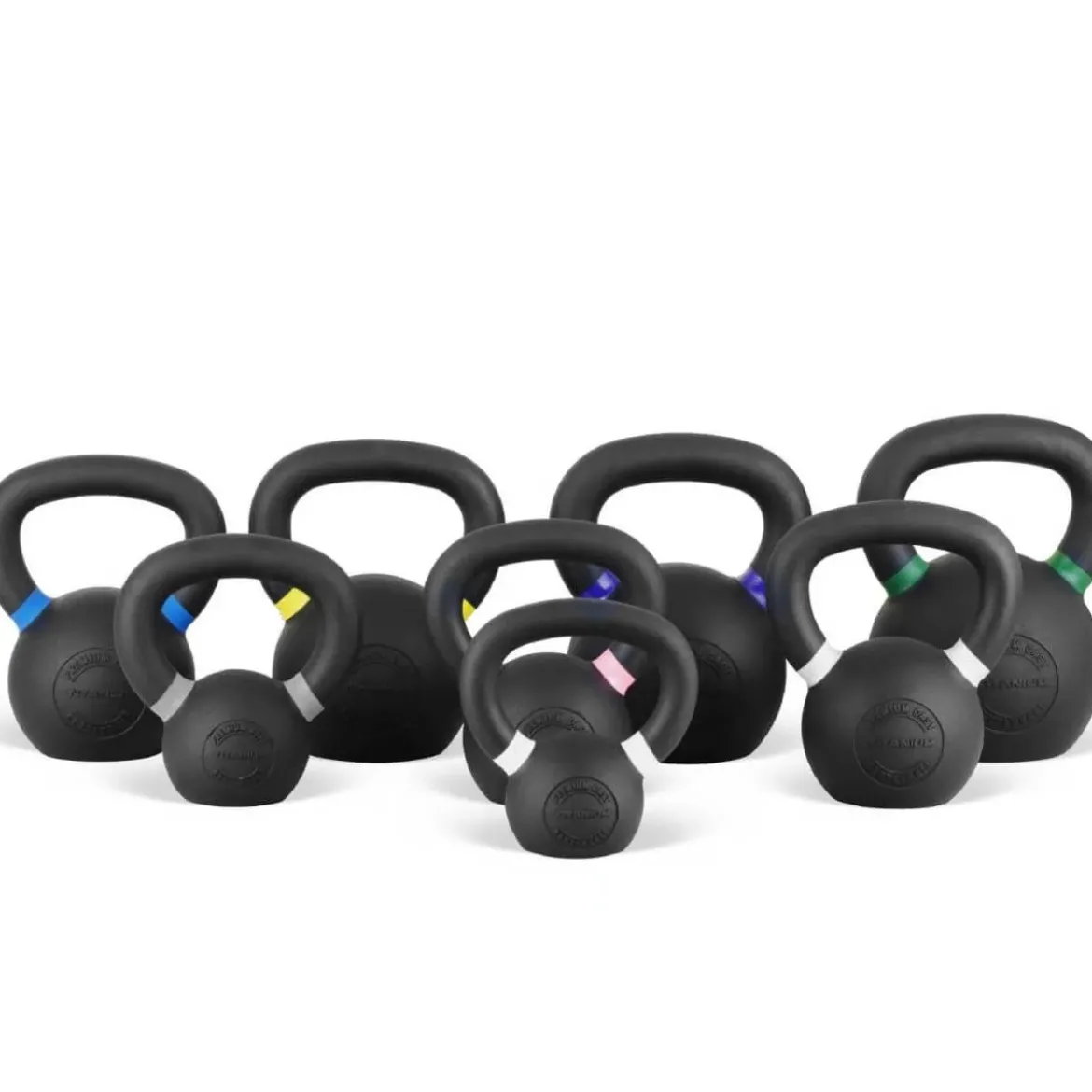 Set Kettlebells 4-24KG + Rack