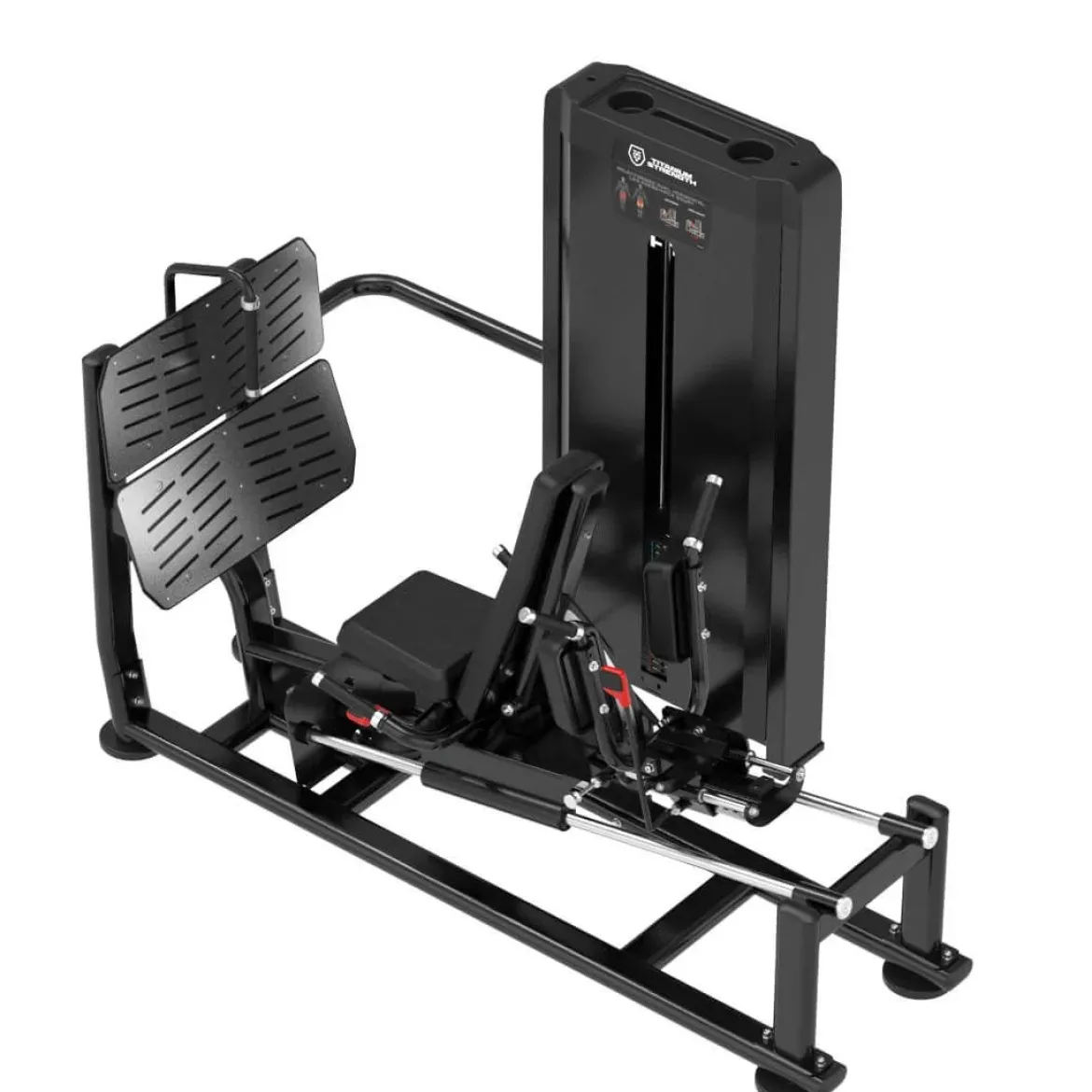 Sélectorisée Dual Presse à Jambes Horizontale / Squat Hack