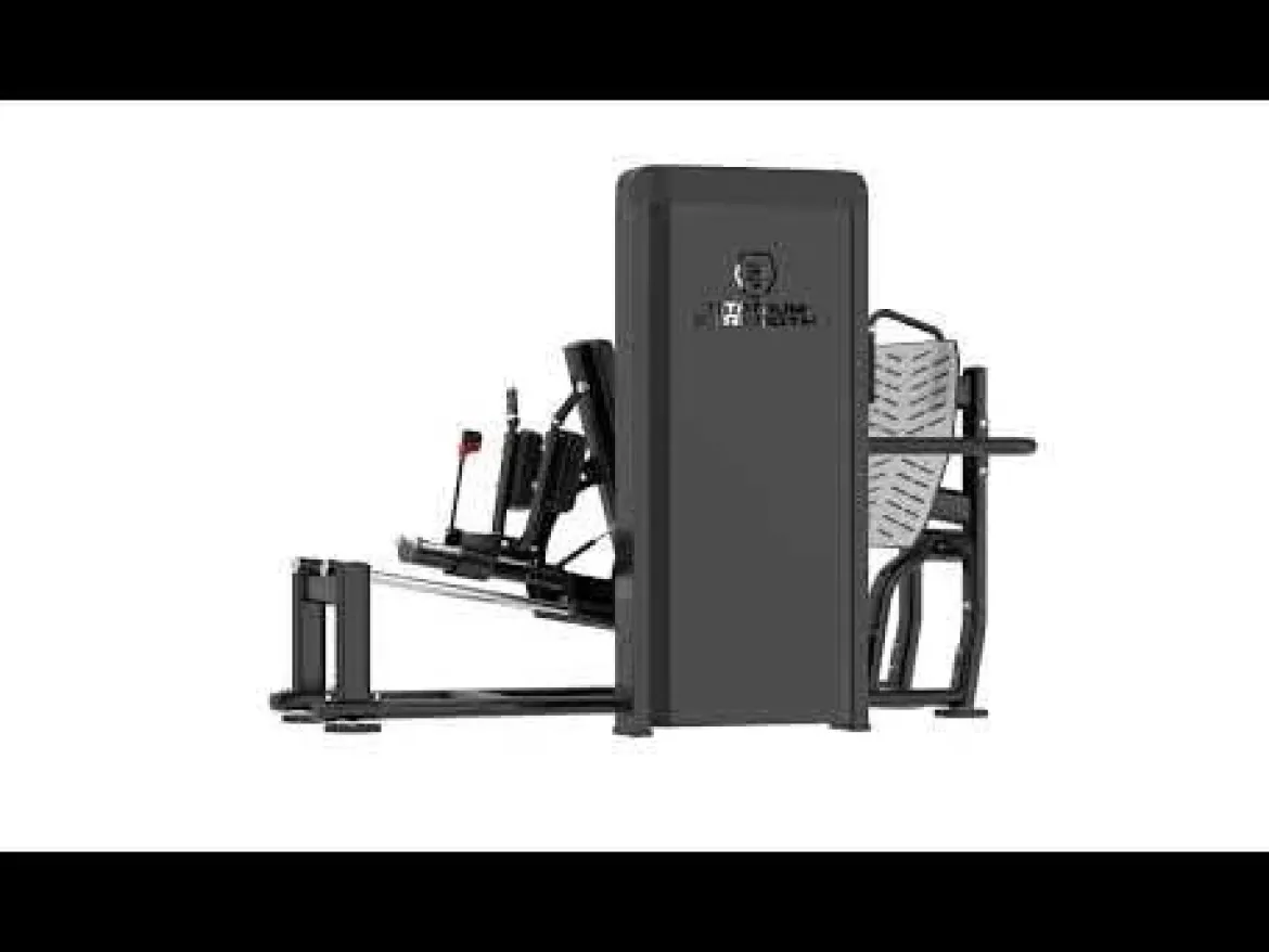 Sélectorisée Dual Presse à Jambes Horizontale / Squat Hack