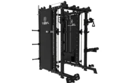 Smith Machine Multifonctionnelle B500 PRO - Machine Smith Commerciale à Double Poulie + Rack