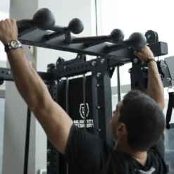 Smith Machine Multifonctionnelle B500 PRO - Machine Smith Commerciale à Double Poulie + Rack