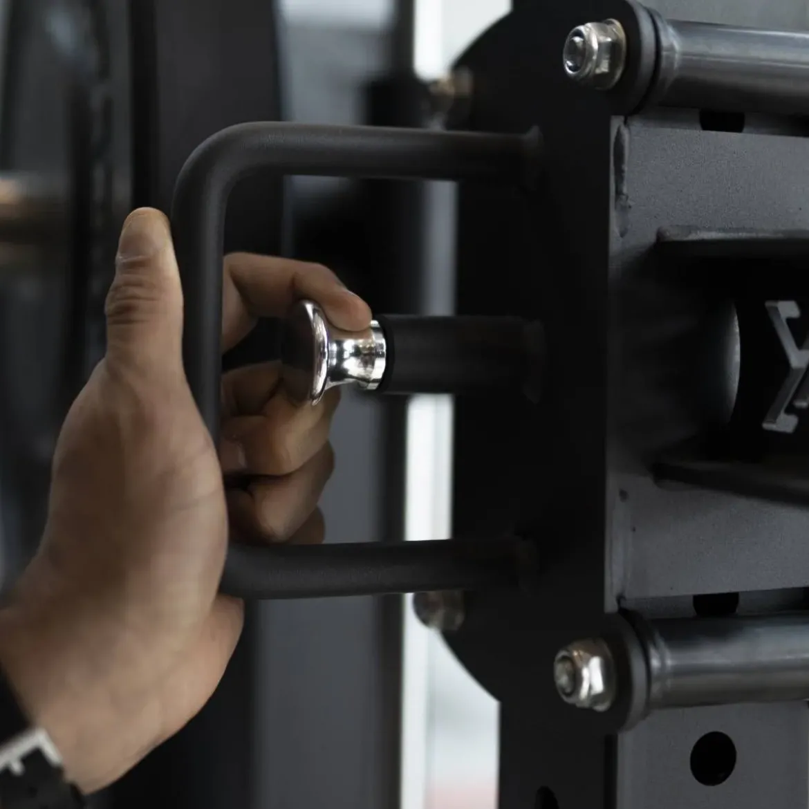 Smith Machine Multifonctionnelle B500 PRO - Machine Smith Commerciale à Double Poulie + Rack