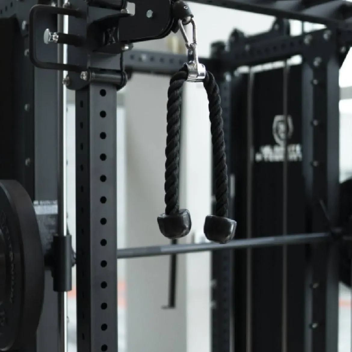 Smith Machine Multifonctionnelle B500 PRO - Machine Smith Commerciale à Double Poulie + Rack