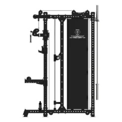Smith Machine Multifonctionnelle B500 PRO - Machine Smith Commerciale à Double Poulie + Rack