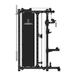 Smith Machine Multifonctionnelle B500 PRO - Machine Smith Commerciale à Double Poulie + Rack