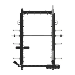 Smith Machine Multifonctionnelle B500 PRO - Machine Smith Commerciale à Double Poulie + Rack