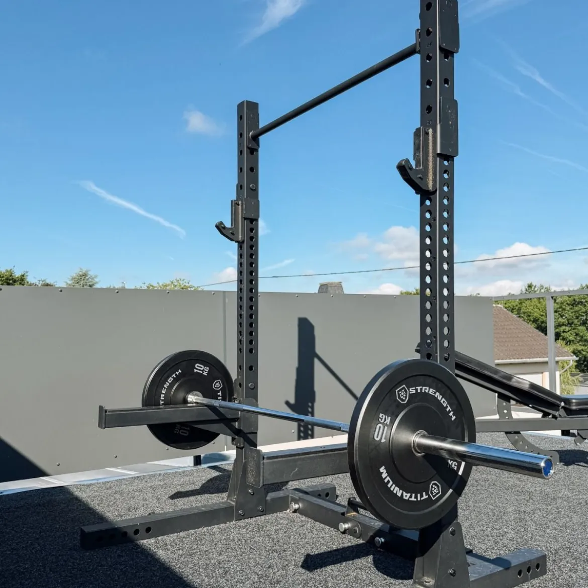 Squat Rack Pliage Commercial