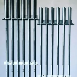 Stockage de 6 Barres Mural Vertical