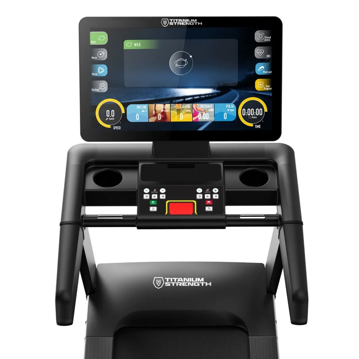 TAPIS DE COURSE PROFESSIONNEL 22 KM/H TM1150T AVEC ÉCRAN TACTILE DE 27”
