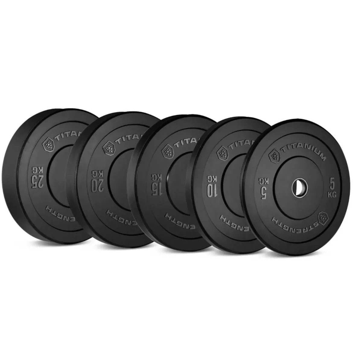TRBP Ensemble de Disques Olympiques Bumper – 80 KG