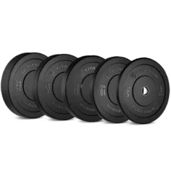 TRBP Ensemble de Disques Olympiques Bumper – 120 KG